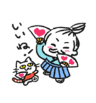 ヒゲザムライYUMIKO（個別スタンプ：4）