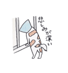 色えんぴつで描いたもふもふわんこ（個別スタンプ：11）