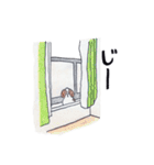 色えんぴつで描いたもふもふわんこ（個別スタンプ：27）