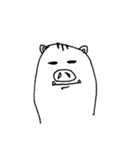 くいぎみのいのしし（個別スタンプ：8）