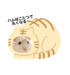 年明けハムちゃん（個別スタンプ：5）