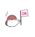 まゆどりちゃん（個別スタンプ：1）