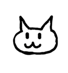 猫とうさぎのスタンプ（個別スタンプ：1）