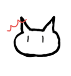 猫とうさぎのスタンプ（個別スタンプ：5）