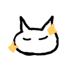 猫とうさぎのスタンプ（個別スタンプ：10）