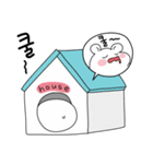 ハムスターを愛して(Korea)（個別スタンプ：19）