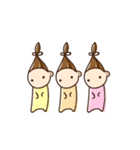 ちびメッシュベビー（個別スタンプ：34）
