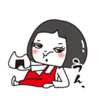 のんきな少しおしゃれな彼女2（個別スタンプ：3）