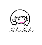 ハッピー女の子（個別スタンプ：21）