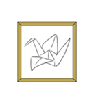 ハンドメード 絵（個別スタンプ：8）