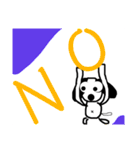 まぬ犬スタンプ（個別スタンプ：8）