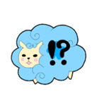 ふわふわ花ひつじちゃん（個別スタンプ：16）