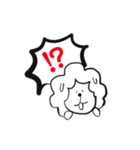 感情の薄いもこもこ羊さん。（個別スタンプ：8）