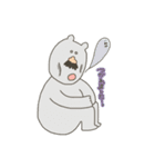 ひげくまさんの日常（個別スタンプ：13）