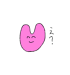 ムリムリうさぎマン（個別スタンプ：21）