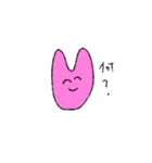 ムリムリうさぎマン（個別スタンプ：22）