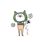 ももひきにゃ（個別スタンプ：6）