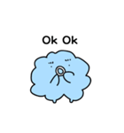 もくもく雲2 (kr)（個別スタンプ：14）