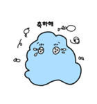 もくもく雲2 (kr)（個別スタンプ：16）