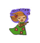 ウクレレ love music（個別スタンプ：1）