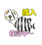 ほっこり海釣りスタンプ（個別スタンプ：38）