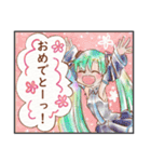 初音ミクたちとみんなの日常ひとコマ（個別スタンプ：11）