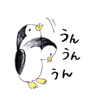 はっぴーすたんぷ4＊ペンギン＆ゴマアザラシ（個別スタンプ：11）