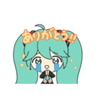 うごく！初音ミクの日常会話（個別スタンプ：4）