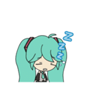 うごく！初音ミクの日常会話（個別スタンプ：6）