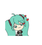 うごく！初音ミクの日常会話（個別スタンプ：14）