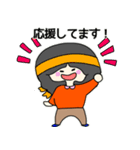 大人クロさんのお仕事用スタンプ（個別スタンプ：31）