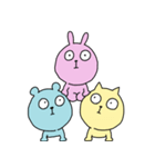 無表情トリオ2（個別スタンプ：37）
