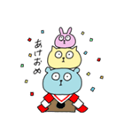 無表情トリオ2（個別スタンプ：39）