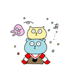 無表情トリオ2（個別スタンプ：40）
