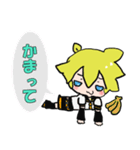 鏡音レンと初音ミクの仲良し会話スタンプ（個別スタンプ：11）