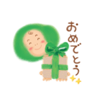 デカ頭まめ太の1日（個別スタンプ：33）