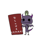 凄腕悪魔！「堺さん」～年末年始ver.～（個別スタンプ：7）