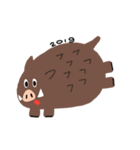 幸せが訪れる2019（個別スタンプ：5）