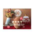 キンクマハムスター#年末年始きなさん（個別スタンプ：3）