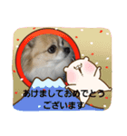 あけおめきりぼん（個別スタンプ：2）