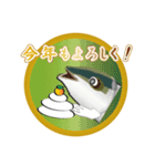 謹賀新年寒ブリ（香川県出身鰤23弾）（個別スタンプ：17）