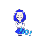 セーラー服女子スタンプ（個別スタンプ：2）