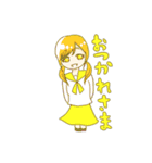 セーラー服女子スタンプ（個別スタンプ：8）