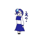 セーラー服女子スタンプ（個別スタンプ：14）