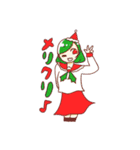 セーラー服女子スタンプ（個別スタンプ：15）