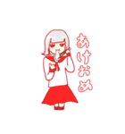 セーラー服女子スタンプ（個別スタンプ：16）
