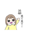猫Loveな娘ちゃん（個別スタンプ：22）