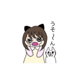 猫Loveな娘ちゃん（個別スタンプ：28）