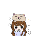 猫Loveな娘ちゃん（個別スタンプ：31）