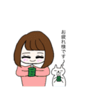 猫Loveな娘ちゃん（個別スタンプ：34）